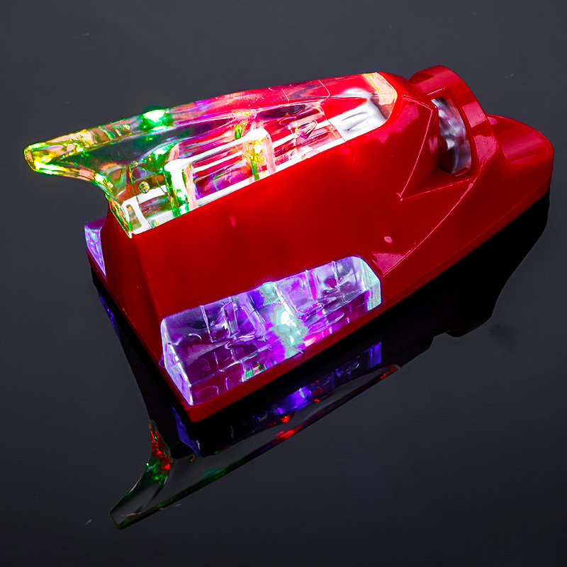 Antenna decorativa anti-collisione posteriore, luce di avvertimento sul tetto, luce di avvertimento colorata a risparmio energetico per auto eolica_voghion.com