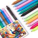 S367 Acrylic Marker Pens For Kids - 0.6mm Fine Tip, Non-Smudge, Vibrant Colors For Drawing, DIY Crafts & Journaling (Set Of 12)_voghion.com