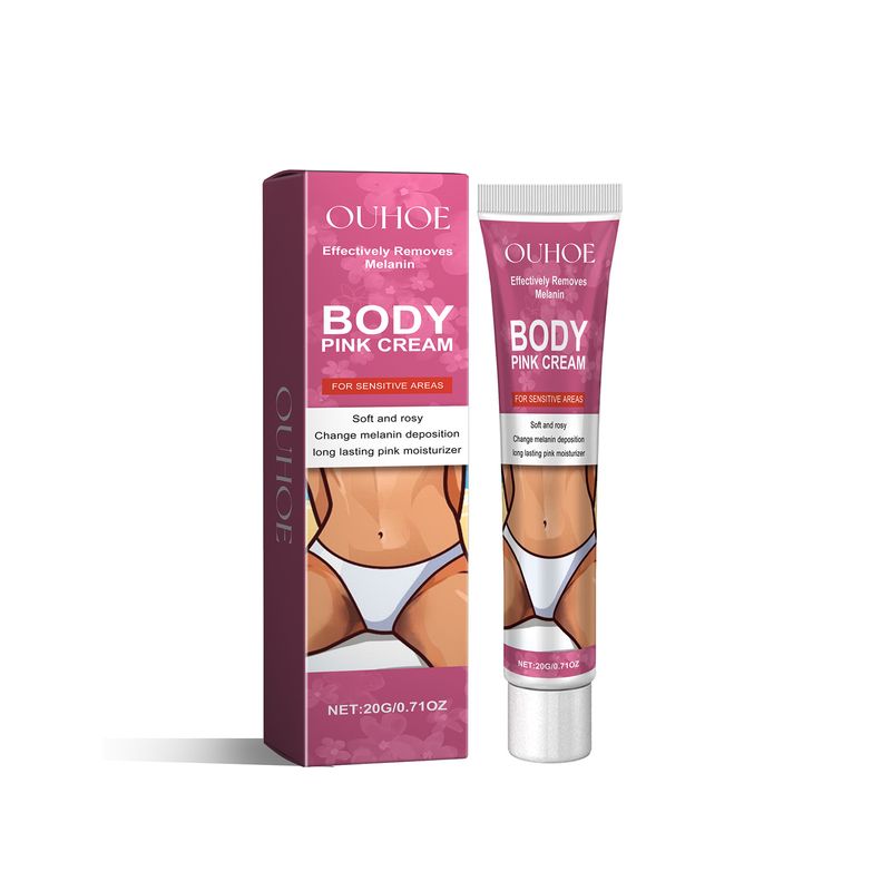 OUHOE Body Whitening Hidrata, desaliniza la oscuridad en la limpieza privada de la piel de las articulaciones de las axilas y_voghion.com