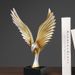 Dapeng Kleines Ornament mit ausgebreiteten Flügeln aus Kunstharz, kreativer europäischer Stil, Dekoration für Zuhause, Wohnzimmer, Büro, Handwerk, Geschenk_voghion.com
