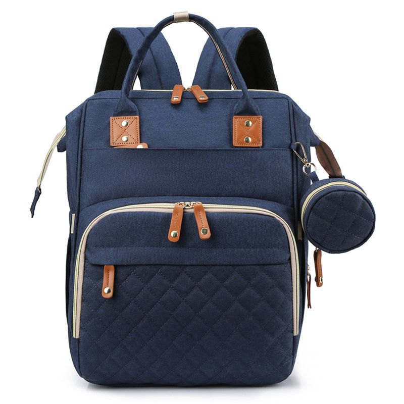Quality Outdoor Portable Foldable Baby Travelling Bed Backpack Mommy Bag Fashion Leisure Large Capacity Infant Carrier B_voghion.com