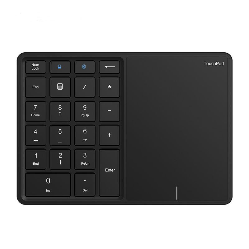 New dual-mode Type-C interface touchpad, digital keyboard, financial accounting, business office portable USB keyboard_voghion.com