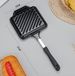 Home Use Sandwich Griddle Cast Iron Non-Stick Grill For Steak Detachable Portable Double-Sided Direct Fire_voghion.com