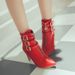 Elegant Pointed Toe Stiletto Ankle Boots With Belt Buckle Detail - Women's Fashion Boots In Extended Sizes (32-47) For Autumn/Winter_voghion.com