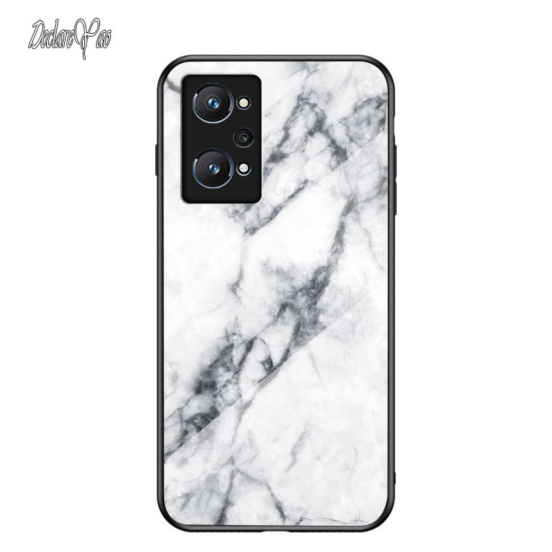 Realme GT Neo 3 2 Pro 2T housse DECLAREYAO Coque rigide en verre mince pour OPPO Realme GT Master Neo étui Flash verre trempé_voghion.com