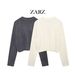 ZARZ Custom Style New Women's Fashion Classic Soft Short Knit Sweater5536200_voghion.com