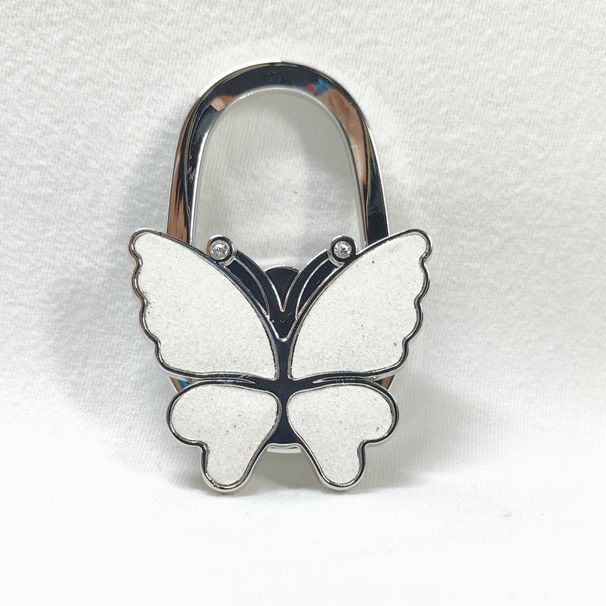 Glittering Butterfly Bag Hook - Stylish & Decorative Alloy Bag Accessory With Multiple Color Options Hook Bag Hook Bag Hardware Crafts_voghion.com