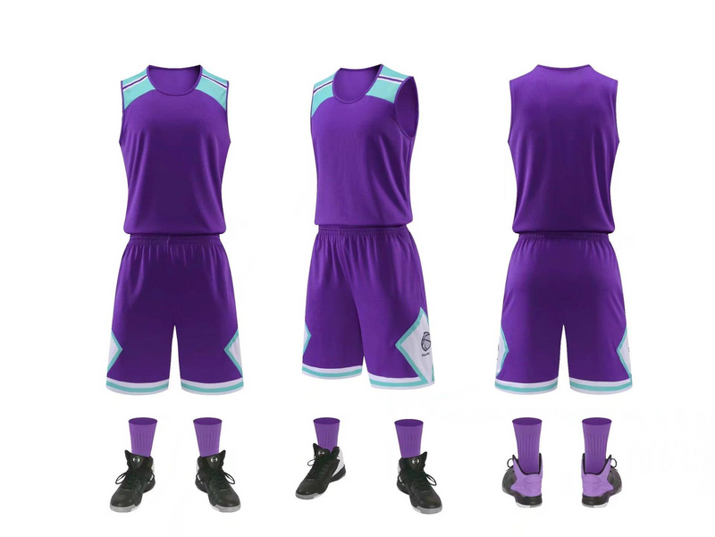 Tuta da basket, maglia stampata, divisa della squadra di allenamento sportivo del college, gilet ad asciugatura rapida, uomo estivo_voghion.com