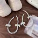 Sports decoration bow pearl bead fashion womens boots shoe detachable buckle chain accessories 241031_voghion.com