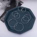 S Silver Needle Exaggerated Large Hoop Earrings Simple Elegant Fashionable Personality Face Slimming Ear Hoops_voghion.com