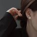Sier VENUS Sterling Fashion Maple Leaf Ear Clips Lady Temperament Simple Tree Leaf Ear Bone Clip Earrings rings_voghion.com