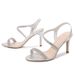 Round head rhinestone stiletto heels women's new all-matching temperament banquet women's shoes_voghion.com
