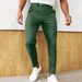 "Herren Slim Fit Freizeithose mit dekorativen Taschen - Bequeme Hose aus Baumwollmischung für Business & Freizeit"_voghion.com