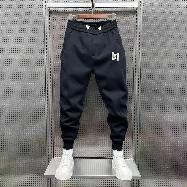 Men's Clothing Pants Men's Trendy Loose Sweatpants Versatile Skinny Pants Harem Pants Cuffed Sports Pants_voghion.com