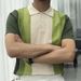 Men's Clothing Foreign trade new style men's summer green striped sweater lapel collar short sleeve polo shirt t shirt top men SY0090_voghion.com