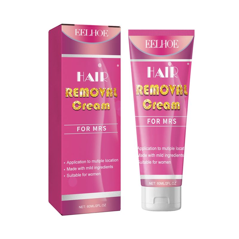 EELHOE Hair Removal Series is een droge, zachte, diepreinigende en hydraterende crème die het lichaam niet irriteert_voghion.com