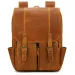 Large Capacity Crazy Horse For Men, First Layer Cowhide Travel Genuine Leather Backpack_voghion.com