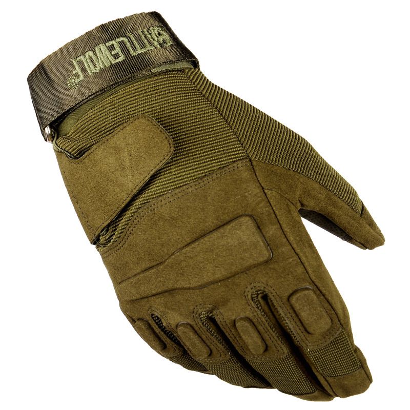 Tactical gloves Black hawk full finger gloves Outdoor tactical gloves cycling sports fitness mountaineering non-slip gloves for men_voghion.com