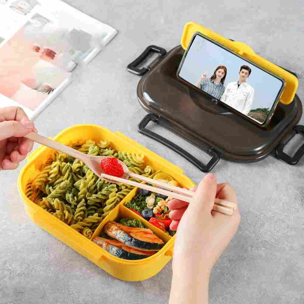 2 pezzi Bento Box contenitore per alimenti in stile giapponese contenitore per il pranzo isolato scatole per la colazione materiale paglia di grano scatola per il pranzo_voghion.com