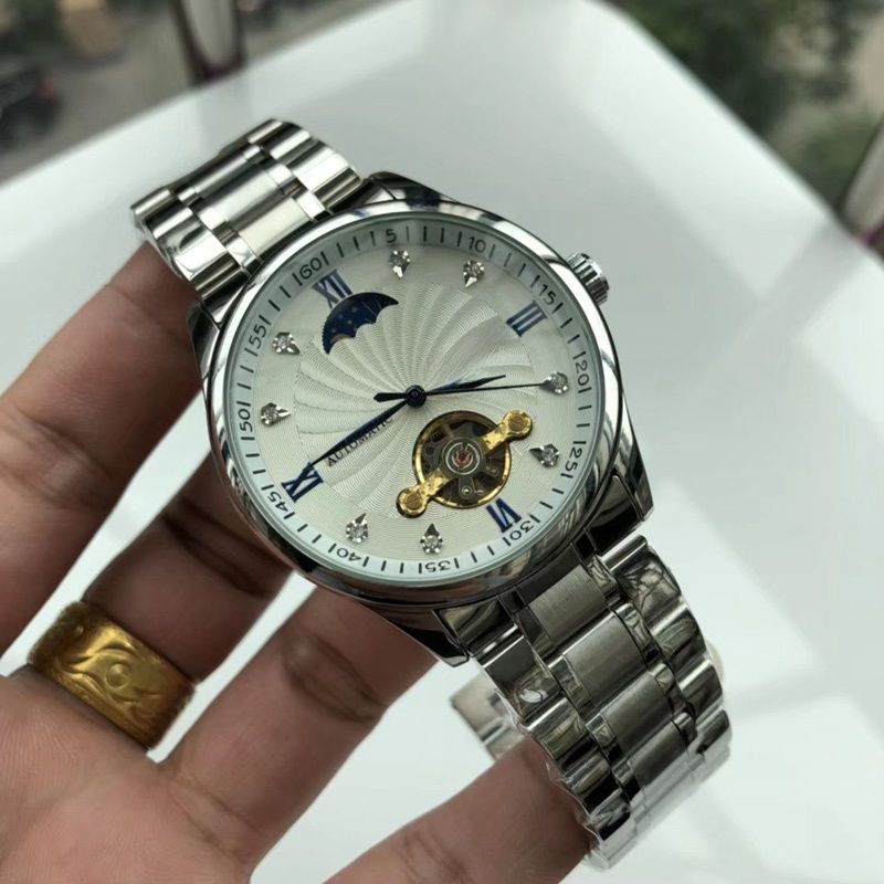 Heißer Verkauf Sport Uhren Für Männer Automatische maschinen Luxus Armbanduhr Multifunktionale Automatische Datum Stahl Strap Heißer Verkauf Mode Männlichen Uhren Großhandel_voghion.com