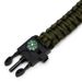 Notfall-Überlebensarmband aus siebenadrigem Paracord, gewebtes 5-in-1-Armband, Kompass, Überlebenshandseil, Outdoor-Wandern, Camping_voghion.com