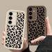 Luipaardprint siliconen hoesje voor Samsung Galaxy S25 S22 S23 Ultra S24 FE A56 A55 A16 A53 A15 A35 A25 A54 5G zachte TPU telefoonhoes_voghion.com