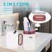 Toothbrush & Cup Combo - Travel Organizer With Mouthwash_voghion.com