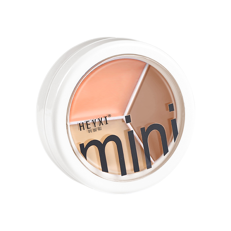 Farbe Flüssigkeit 3 ​​Contouring Concealer Creme Make-Up Wasserdicht Feuchtigkeitsspendende Abdeckung Akne Flecken Augenringe Fou_voghion.com