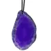 Collane con ciondolo 1 pezzo Fetta di quarzo agata forata superiore Forme irregolari Dimensioni casuali assortite per la creazione di gioielli fai da te_voghion.com
