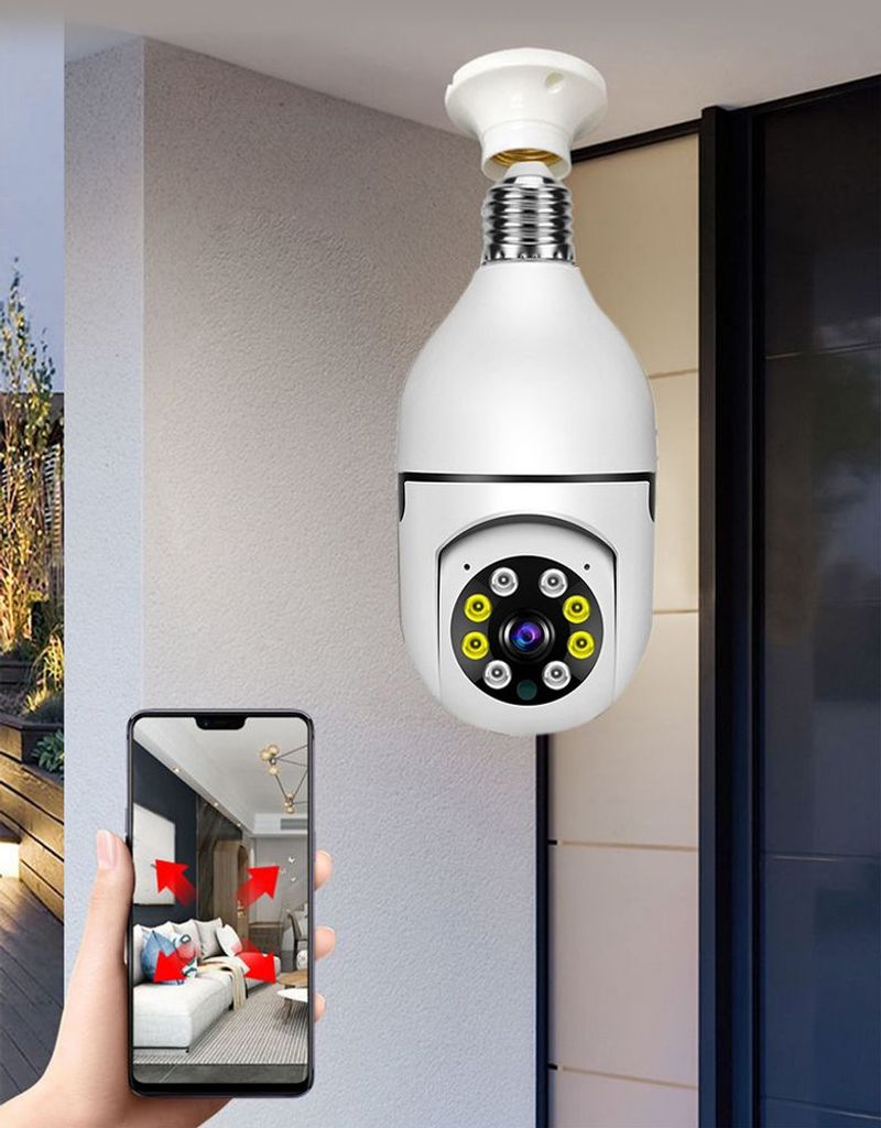 Light Bulb WIFI Camera Dropshipping Products_voghion.com