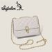 AUGTARLION Borsa a tracolla piccola quadrata con catena trapuntata, di alta qualità, per donna, 2025, nuova e alla moda_voghion.com