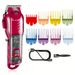 Tagliacapelli elettrico professionale con display LCD e regolatore di olio - Kit di taglio per capelli ricaricabile con lame di precisione e impostazioni regolabili_voghion.com
