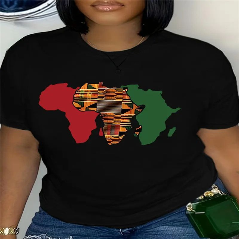T-shirt d'été à manches courtes pour femme, imprimé œil, décontracté et mignon_voghion.com