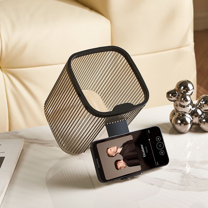 Desktop Trash Can Living Room Coffee Table Home Bedroom Bedside Office High Value Mini Sanitary Bucket Light Luxury Wastebasket_voghion.com