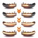 2 Pieces For VW Golf 6 GTI R32 208-2014 Led Dynamic Turn Signal Light Sequential Side Mirror Indicator Blinker_voghion.com