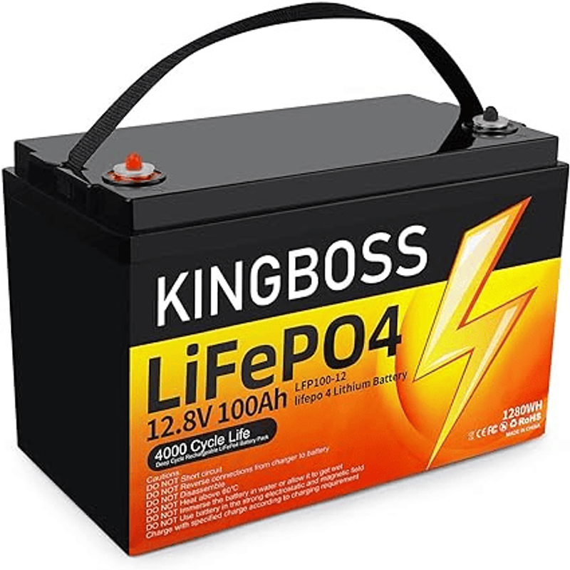 In Stock 12V Lithium Battery 12V100AH RV Lithium Battery Outdoor Lithium Battery LiFePO4 Energy Storage Battery_voghion.com