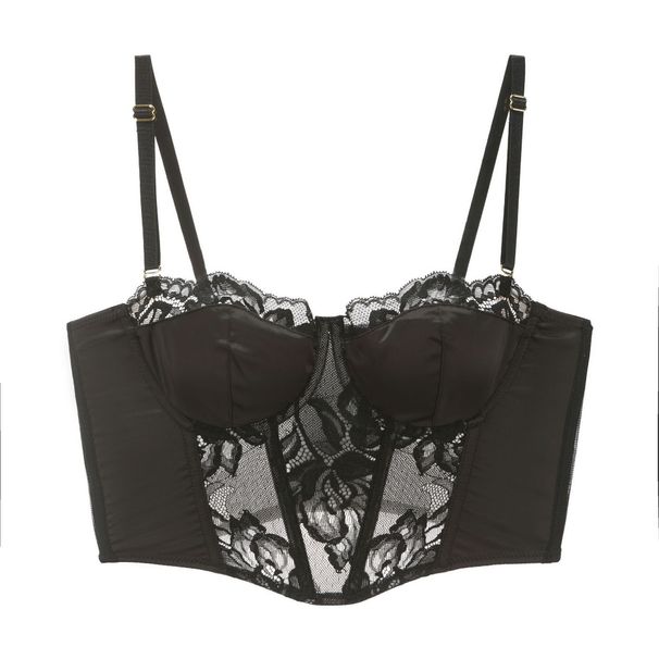 lace sexy bra vest style underwear soft steel ring small chest push up bra bra_voghion.com