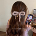 Fascia per capelli semplice in filato morbido e carino con fiocco autunnale e invernale, elastico per capelli versatile nuovo 2025 da donna, elastico_voghion.com