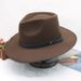 jazz top unisex cowboy hat woolen autumn and winter warm jazz hat_voghion.com
