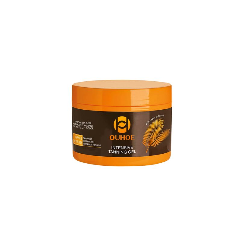 OUHOE Gel ennegrecedor para exteriores, con cobre antiguo, hidratante, reparador y tonificante para la piel después de la exposición al sol._voghion.com