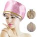 Gorro de tratamiento térmico, vaporizador calefactor, accesorios de cuidado nutritivo, gorros para mujer, secador de pelo, hogar, spa, salón, estilo, nuevo y popular._voghion.com