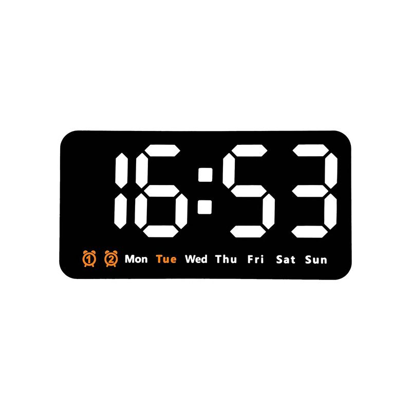 New Style Wall Simple Large Screen Hanging And Standing Dual-use Living Room With Temperature Multifunctional Alarm_voghion.com