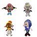 Poupée 3 Peluches Splatoon Douces et Câlines Personnages Inkling Octoling et Motifs_voghion.com