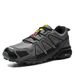 Men's Wide Width Hiking Shoes - Waterproof Trail Running Boots For Outdoor Trekking, Lightweight Breathable_voghion.com