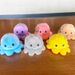 Creative Plush Flip Octopus Trinket Bag Keychain Pendant_voghion.com
