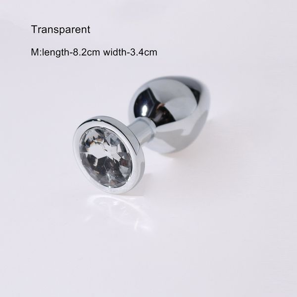 Plug anale Impermeabile in acciaio inossidabile Tocco liscio Butt plug Giocattoli del sesso Prodotti per donne Uomini Coppia giocattolo Buttplu_voghion.com