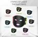 7-Color Large Array Therapy Red Light Mask LED Photon Skin Rejuvenation Spectral Device Home Appliance Beauty_voghion.com