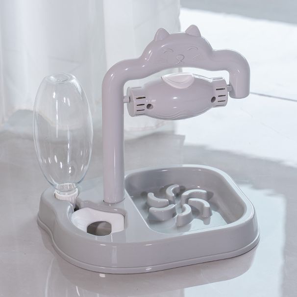 Macska Kirakó Szivárgás Játék Automatikus Itatás, Nedvességálló Száj, Kutya Fulladásgátló Lassú Étel Nyugtató Eszköz, Kisállat Tál_voghion.com