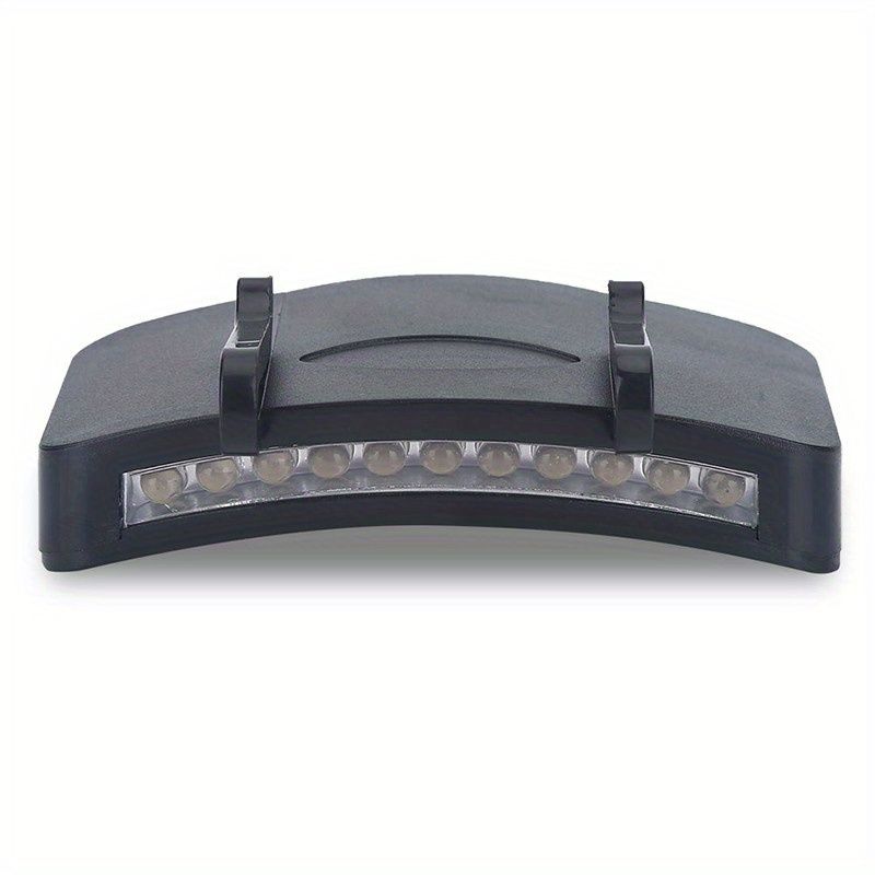 Lampada frontale a LED super luminosa per sport all'aria aperta, pesca, campeggio, caccia, luce con clip, torcia frontale a risparmio energetico, senza batteria_voghion.com