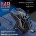 Smailang M8 Wireless Bluetooth Three-Mode Gaming Mouse Lightweight Laptop Desktop E-Sports PAW3311_voghion.com